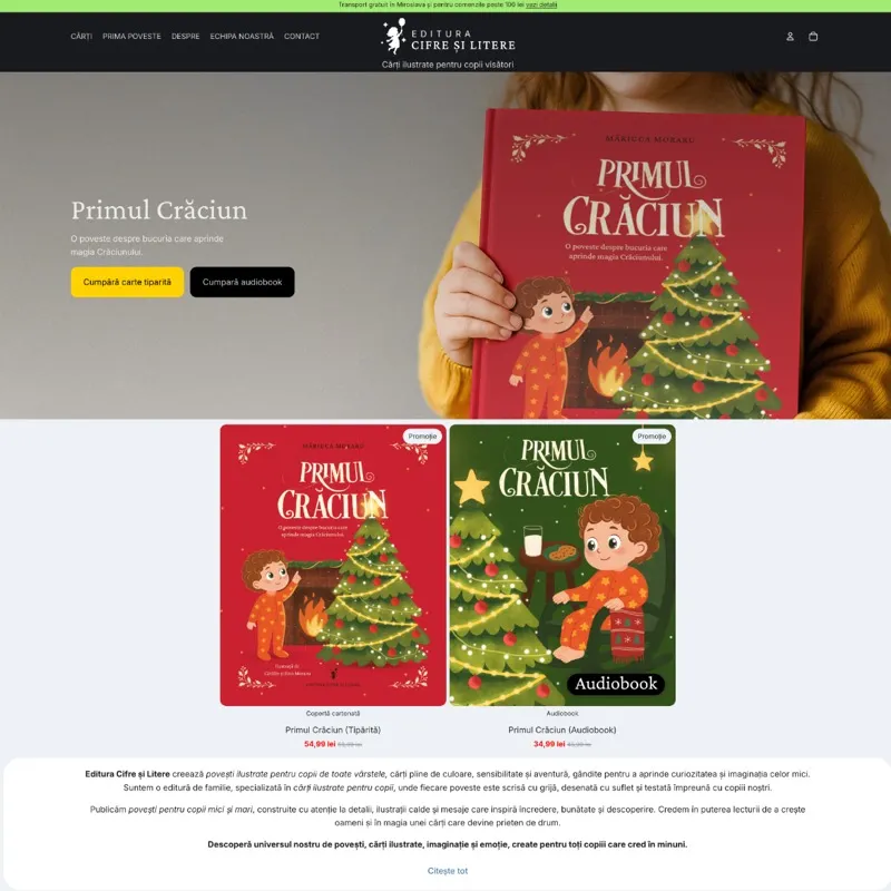 Editura Cifre și Litere — Creare Magazin