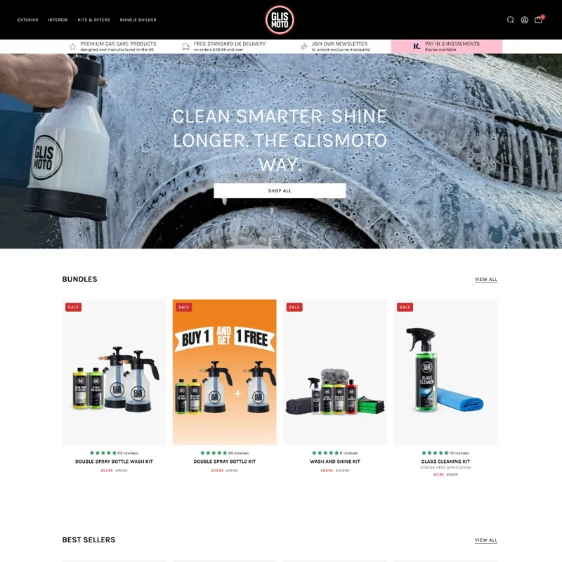 Glismoto — Personalizare Temă