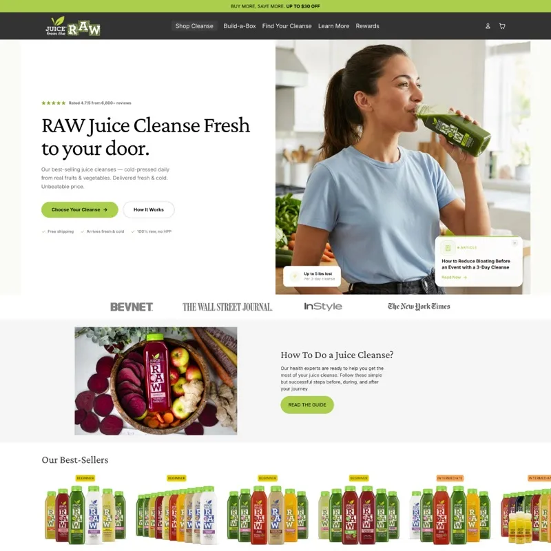 Juice From The Raw — Suport & Strategie