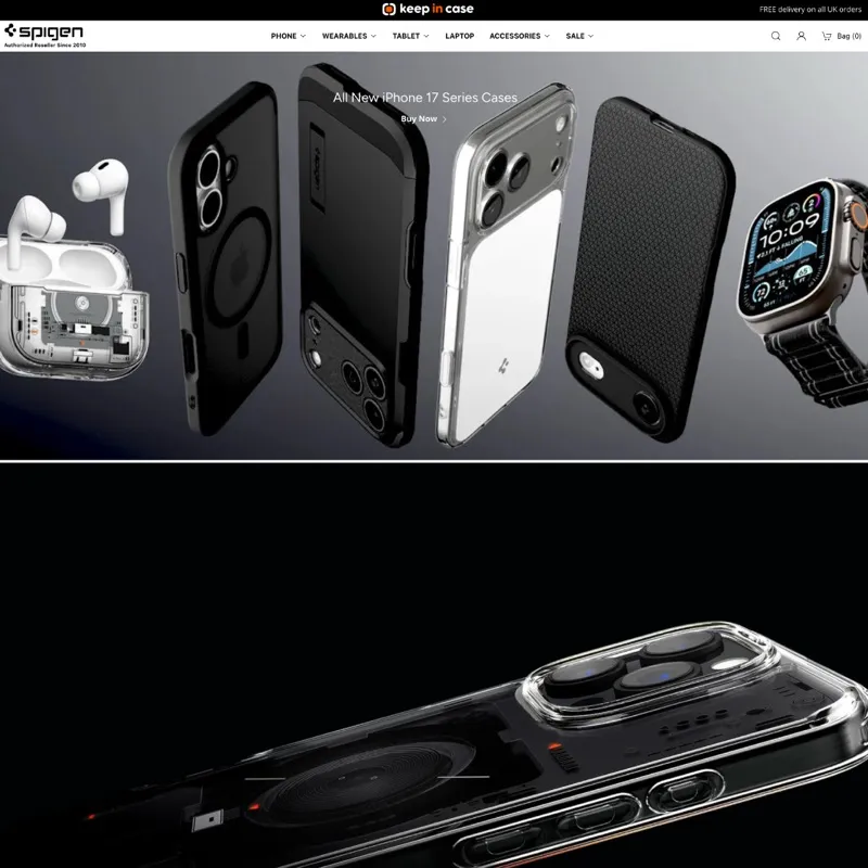 Keep In Case — Migrare Shopify